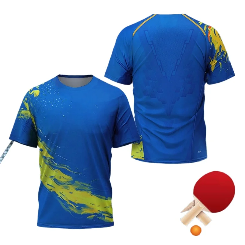 Męska koszulka graficzna z mot – Badminton China recenzja i cena